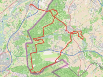schending onze uitbarsting Wandelen, fietsen en motorrijden in Natuurgebied Meinweg