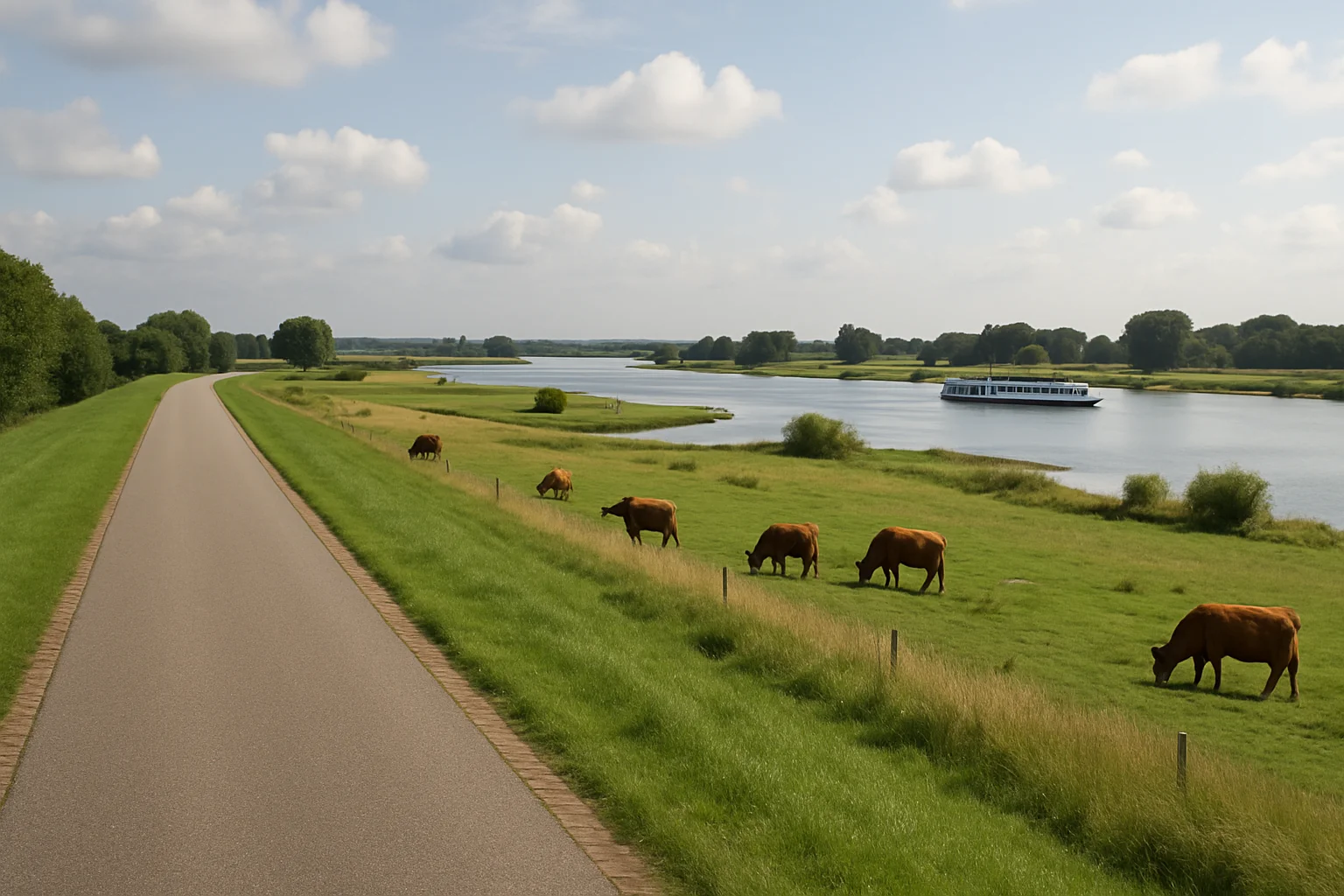 Wandelen en fietsen in Rijntakken: 206 routes in Gelderland