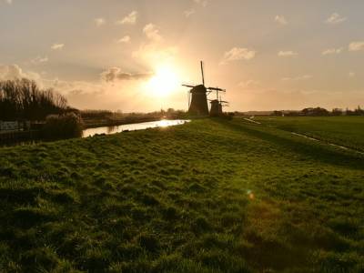Landschap in natuurgebied Donkse Laagten