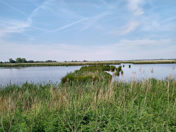 Op de motor naar Lauwersoog